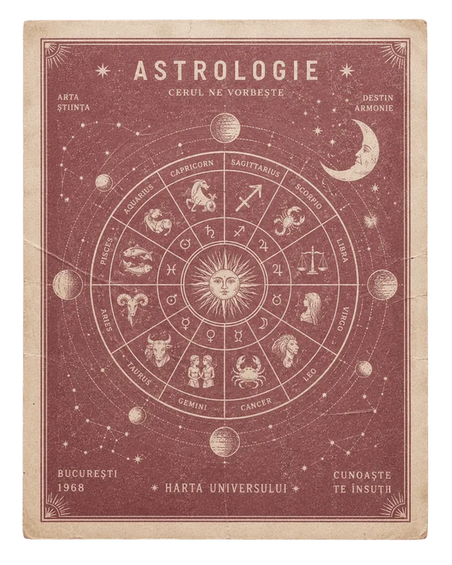 Western Astrology — the zodiac wheel